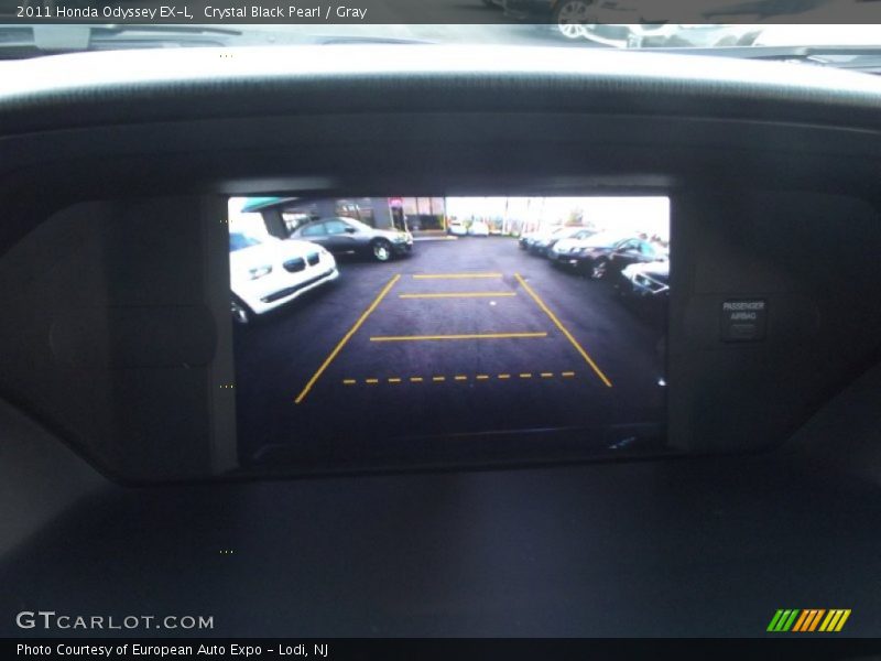 Crystal Black Pearl / Gray 2011 Honda Odyssey EX-L
