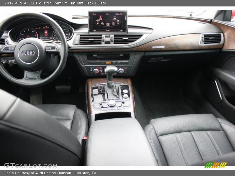 Brilliant Black / Black 2012 Audi A7 3.0T quattro Premium