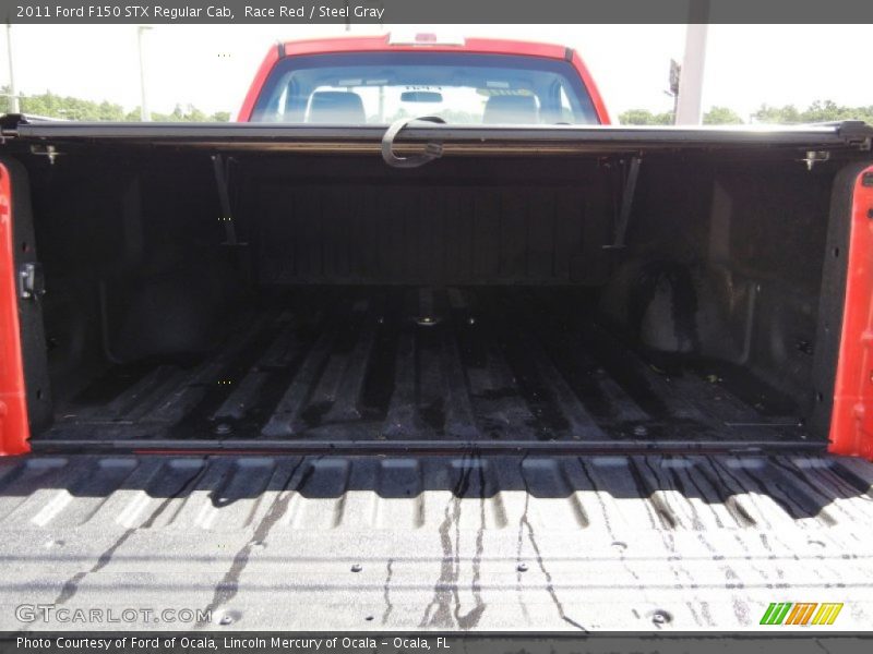 Race Red / Steel Gray 2011 Ford F150 STX Regular Cab