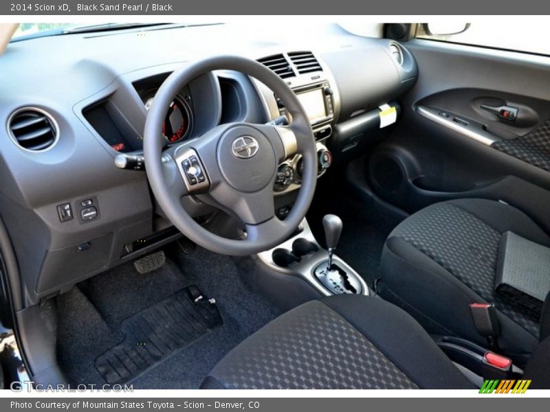 Black Sand Pearl / Black 2014 Scion xD