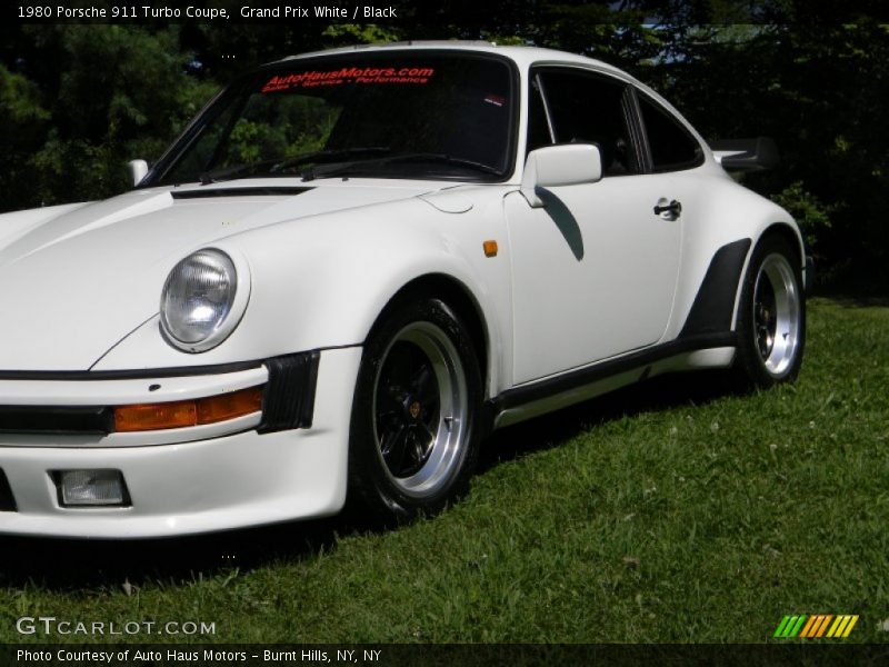 Grand Prix White / Black 1980 Porsche 911 Turbo Coupe