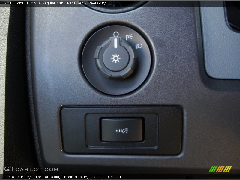 Race Red / Steel Gray 2011 Ford F150 STX Regular Cab