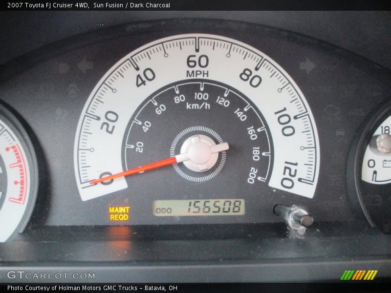 Sun Fusion / Dark Charcoal 2007 Toyota FJ Cruiser 4WD