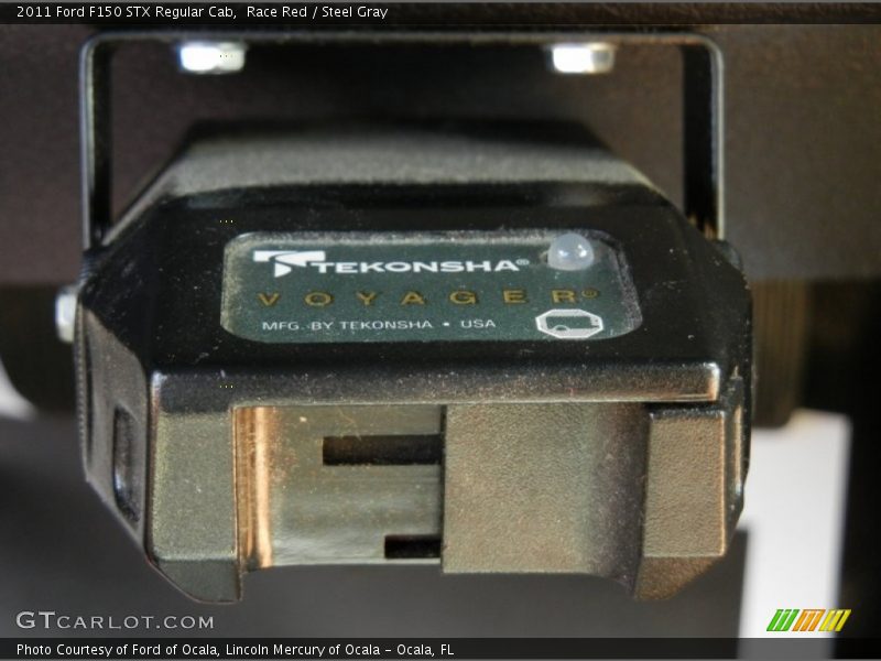 Race Red / Steel Gray 2011 Ford F150 STX Regular Cab