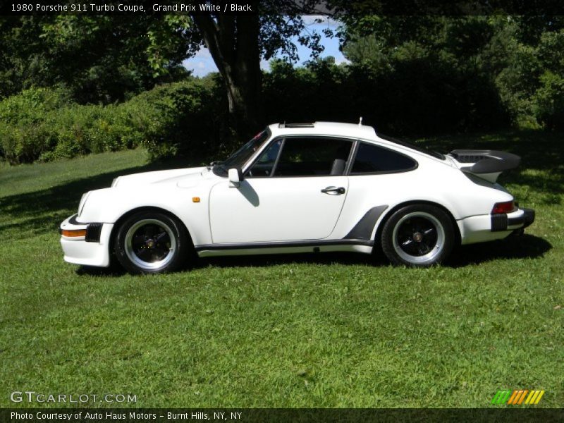  1980 911 Turbo Coupe Grand Prix White