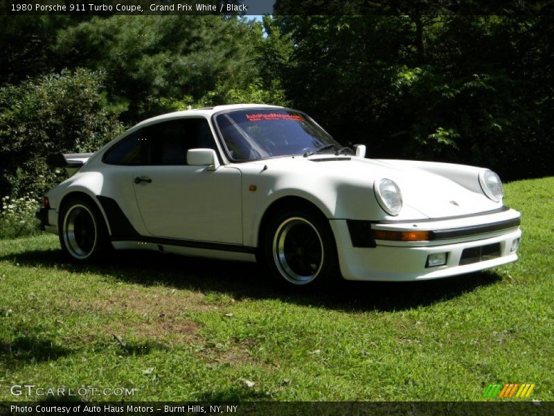 Grand Prix White / Black 1980 Porsche 911 Turbo Coupe
