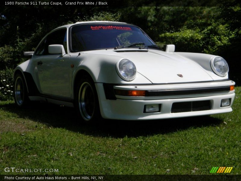 Grand Prix White / Black 1980 Porsche 911 Turbo Coupe