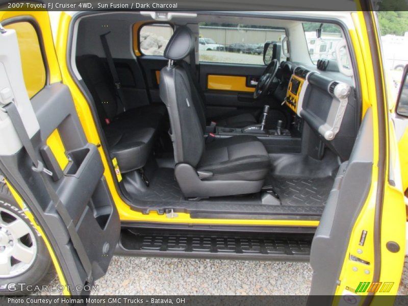  2007 FJ Cruiser 4WD Dark Charcoal Interior