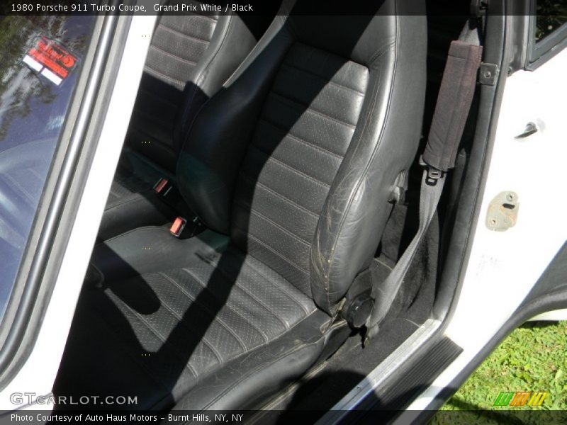 Grand Prix White / Black 1980 Porsche 911 Turbo Coupe
