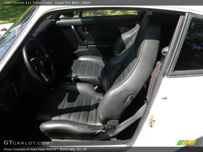  1980 911 Turbo Coupe Black Interior