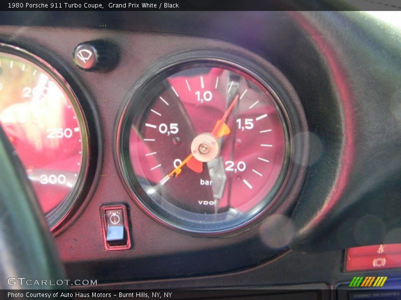  1980 911 Turbo Coupe Turbo Coupe Gauges