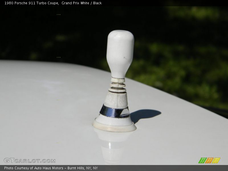 Grand Prix White / Black 1980 Porsche 911 Turbo Coupe