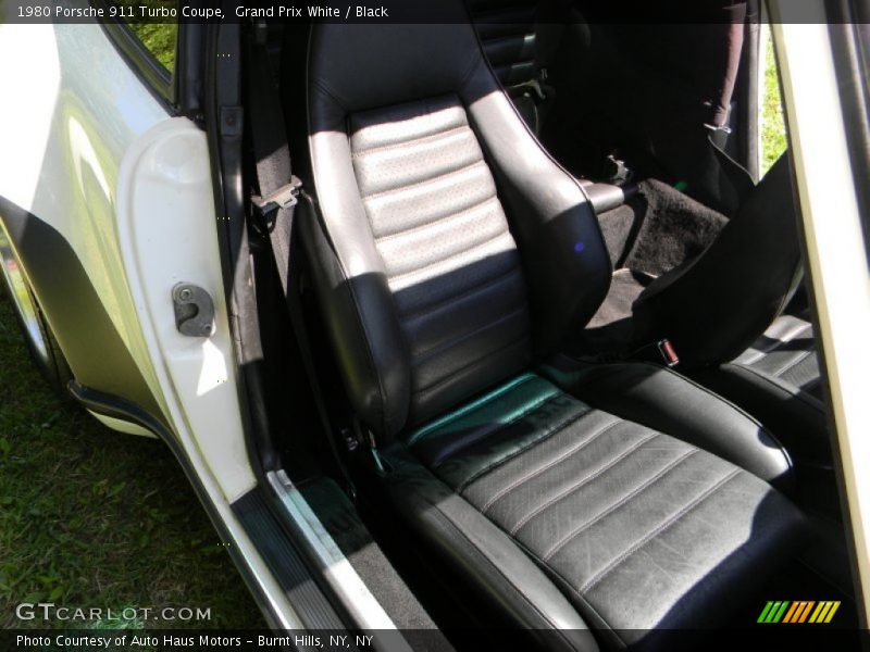 Grand Prix White / Black 1980 Porsche 911 Turbo Coupe