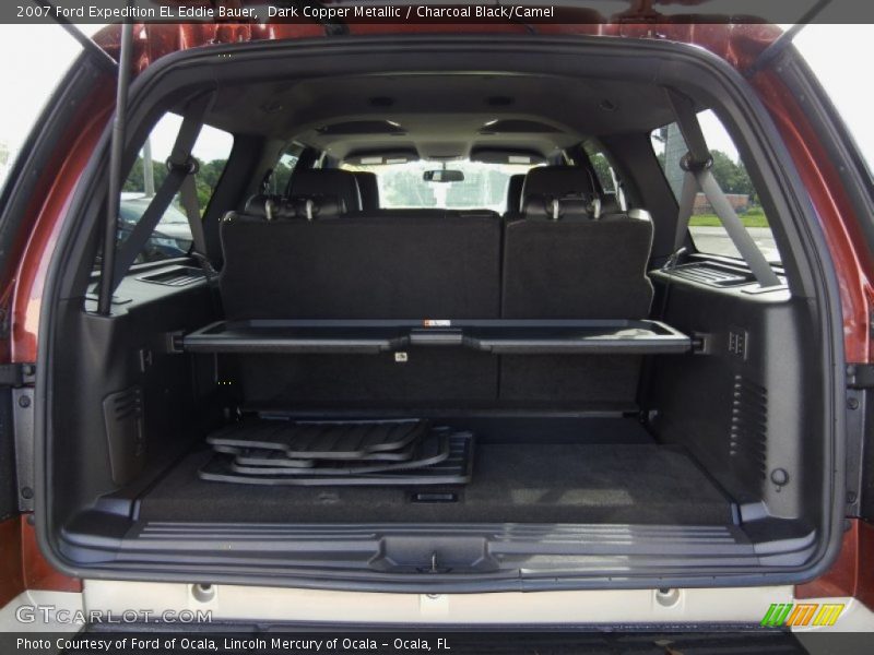 Dark Copper Metallic / Charcoal Black/Camel 2007 Ford Expedition EL Eddie Bauer