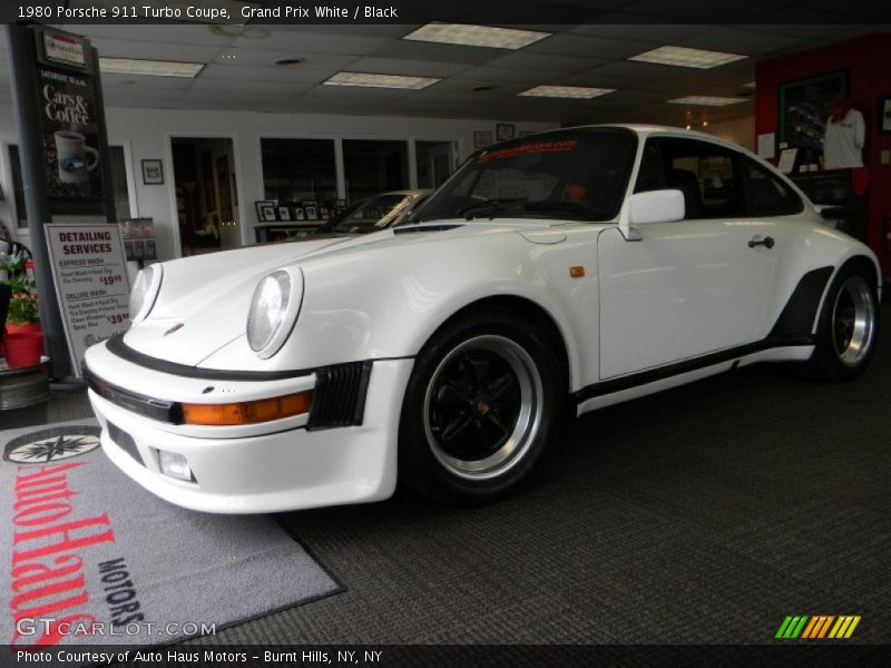 Grand Prix White / Black 1980 Porsche 911 Turbo Coupe