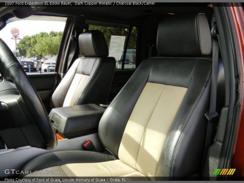 Front Seat of 2007 Expedition EL Eddie Bauer