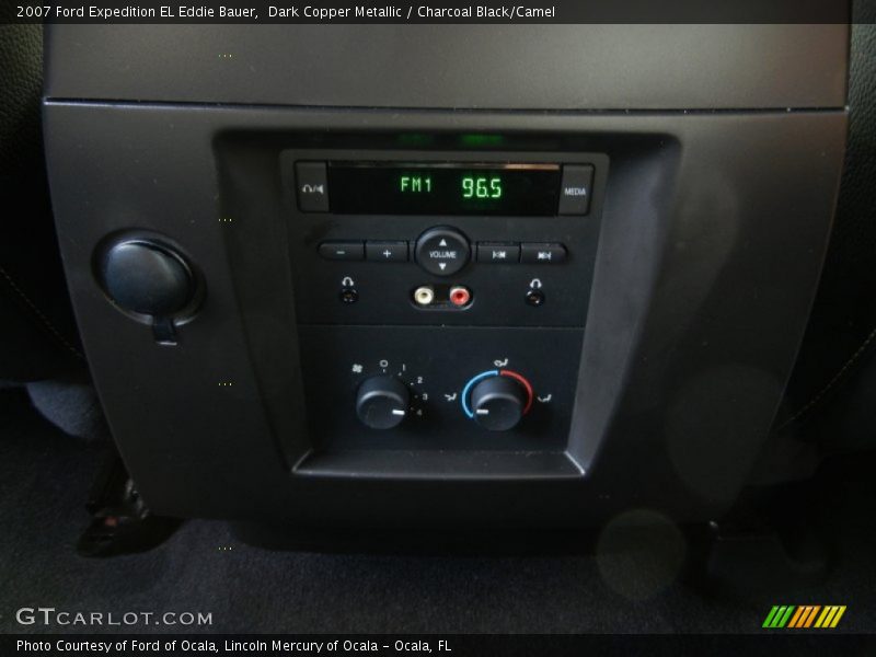 Dark Copper Metallic / Charcoal Black/Camel 2007 Ford Expedition EL Eddie Bauer