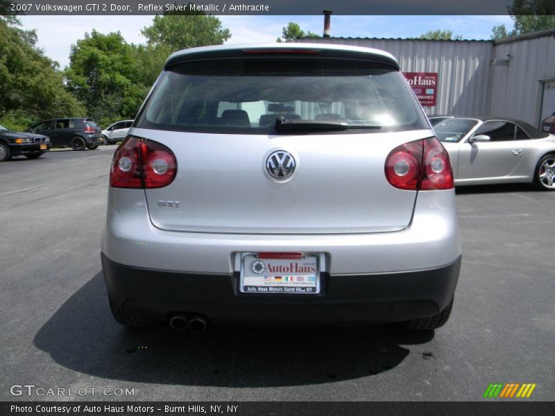 Reflex Silver Metallic / Anthracite 2007 Volkswagen GTI 2 Door