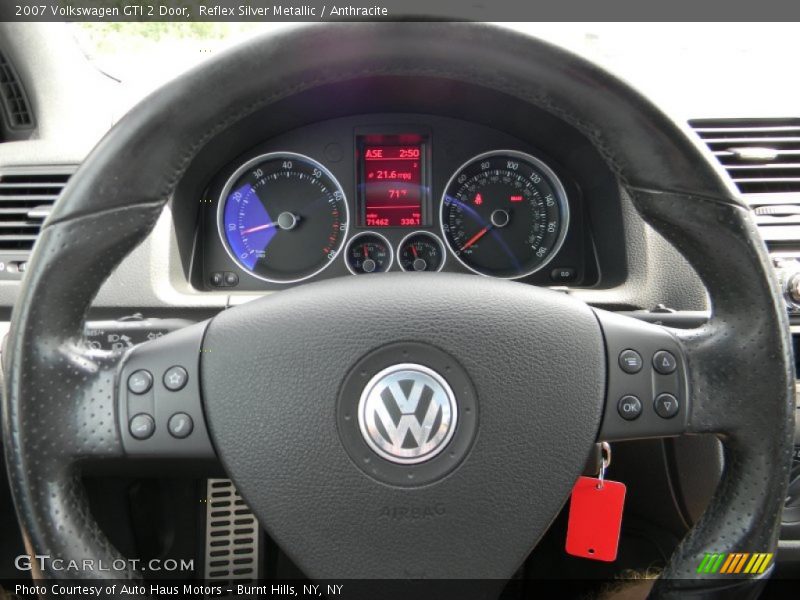 Reflex Silver Metallic / Anthracite 2007 Volkswagen GTI 2 Door