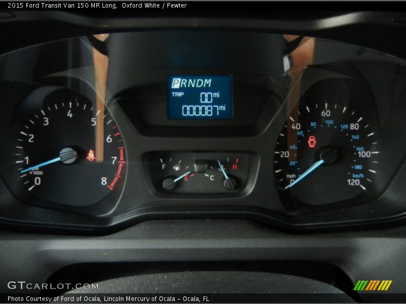  2015 Transit Van 150 MR Long Van 150 MR Long Gauges