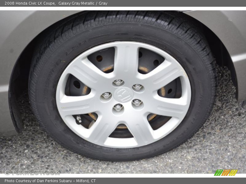 Galaxy Gray Metallic / Gray 2008 Honda Civic LX Coupe