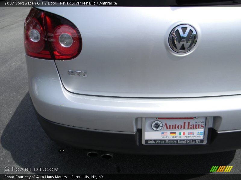 Reflex Silver Metallic / Anthracite 2007 Volkswagen GTI 2 Door