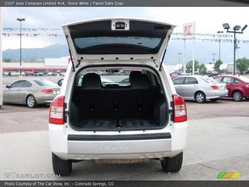 Stone White / Pastel Slate Gray 2007 Jeep Compass Limited 4x4