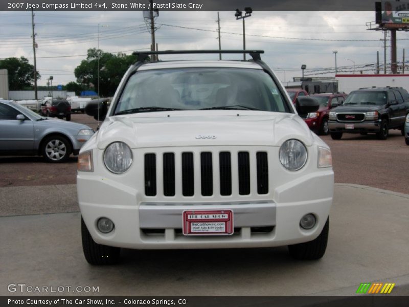 Stone White / Pastel Slate Gray 2007 Jeep Compass Limited 4x4