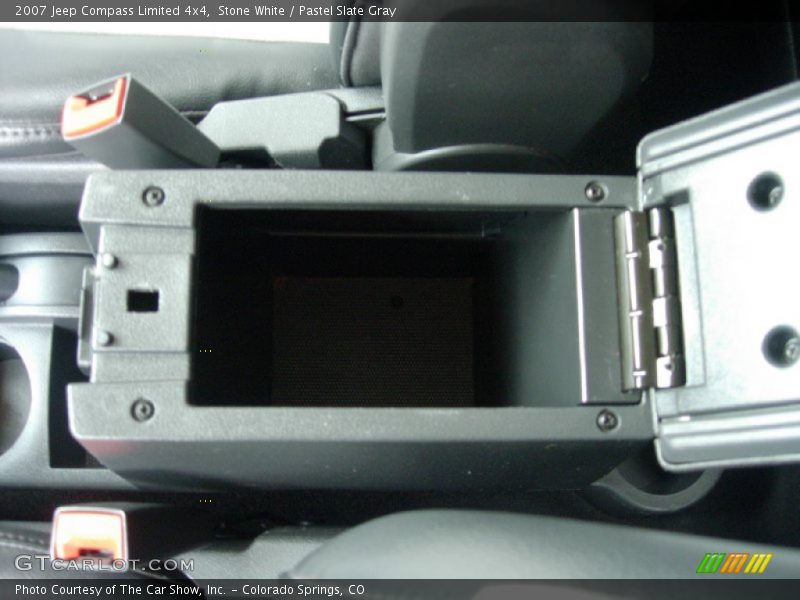 Stone White / Pastel Slate Gray 2007 Jeep Compass Limited 4x4