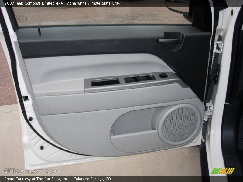 Stone White / Pastel Slate Gray 2007 Jeep Compass Limited 4x4