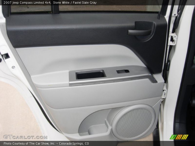 Stone White / Pastel Slate Gray 2007 Jeep Compass Limited 4x4