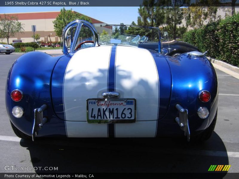 Blue / Black 1965 Shelby Cobra 427 SC Replica