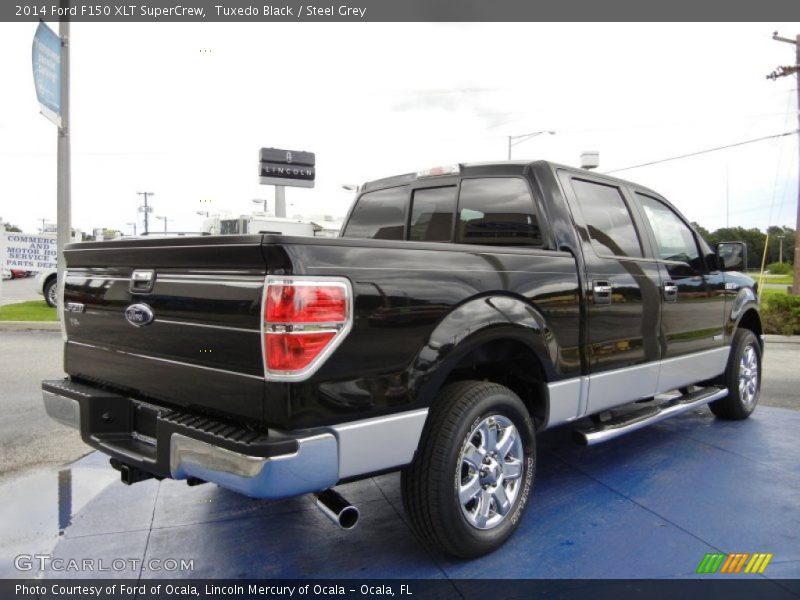 Tuxedo Black / Steel Grey 2014 Ford F150 XLT SuperCrew