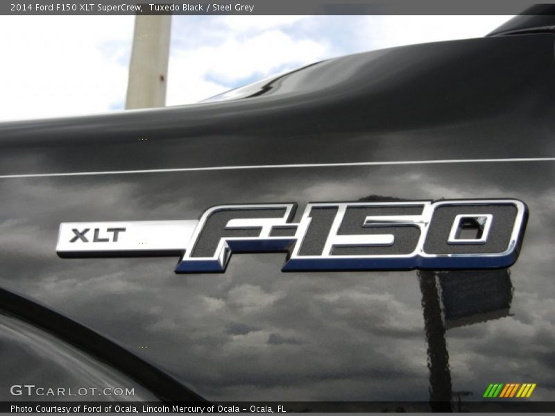 Tuxedo Black / Steel Grey 2014 Ford F150 XLT SuperCrew