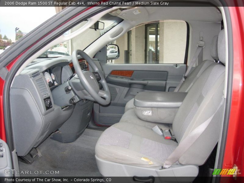 Inferno Red Crystal Pearl / Medium Slate Gray 2006 Dodge Ram 1500 ST Regular Cab 4x4