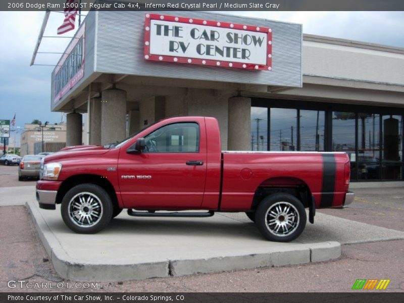 Inferno Red Crystal Pearl / Medium Slate Gray 2006 Dodge Ram 1500 ST Regular Cab 4x4