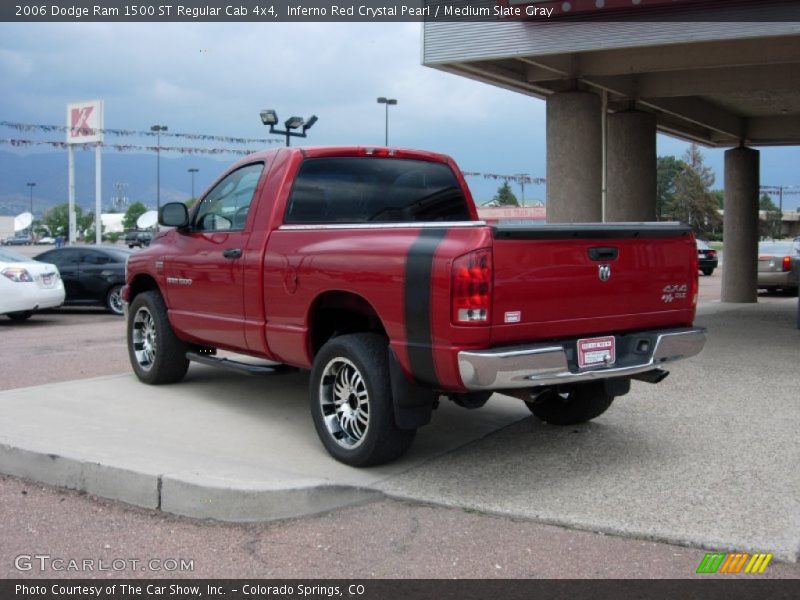 Inferno Red Crystal Pearl / Medium Slate Gray 2006 Dodge Ram 1500 ST Regular Cab 4x4