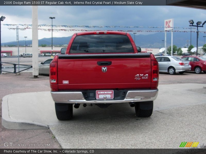 Inferno Red Crystal Pearl / Medium Slate Gray 2006 Dodge Ram 1500 ST Regular Cab 4x4