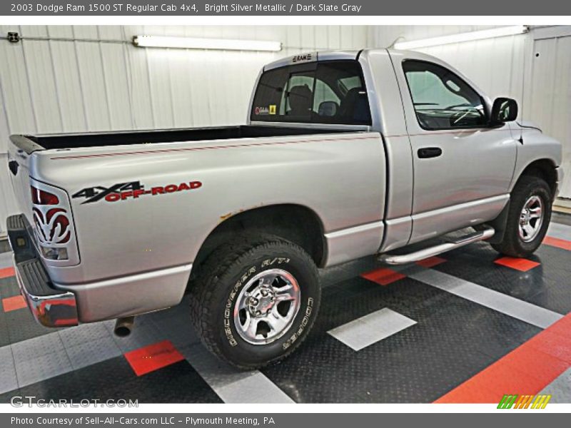Bright Silver Metallic / Dark Slate Gray 2003 Dodge Ram 1500 ST Regular Cab 4x4