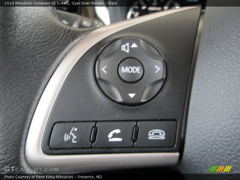 Cool Silver Metallic / Black 2014 Mitsubishi Outlander SE S-AWC