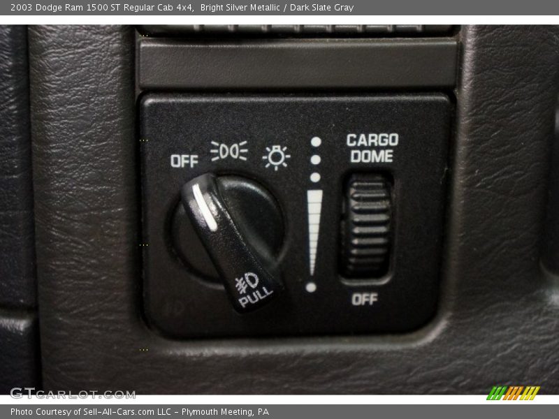 Bright Silver Metallic / Dark Slate Gray 2003 Dodge Ram 1500 ST Regular Cab 4x4