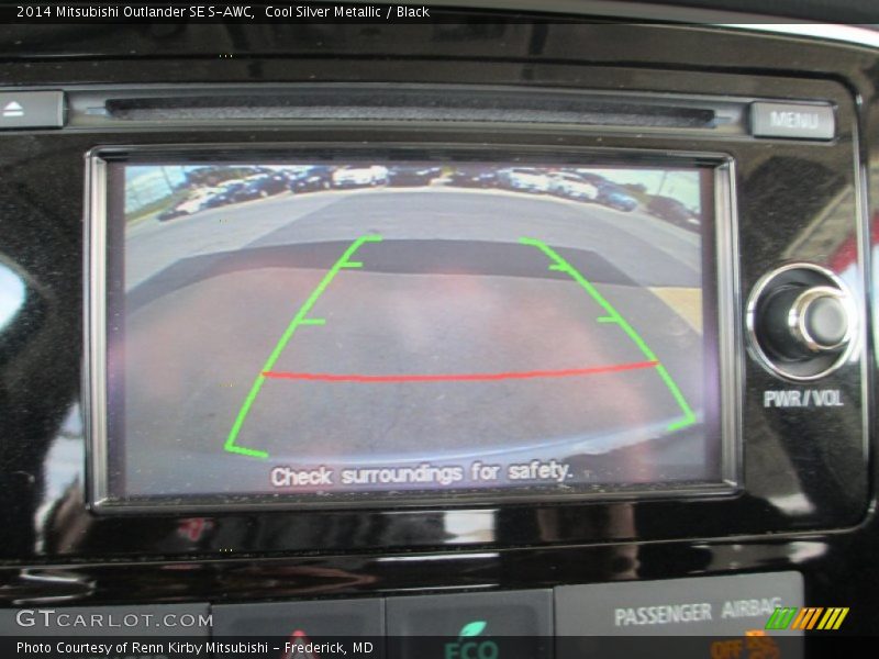 Cool Silver Metallic / Black 2014 Mitsubishi Outlander SE S-AWC