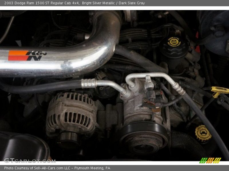 Bright Silver Metallic / Dark Slate Gray 2003 Dodge Ram 1500 ST Regular Cab 4x4