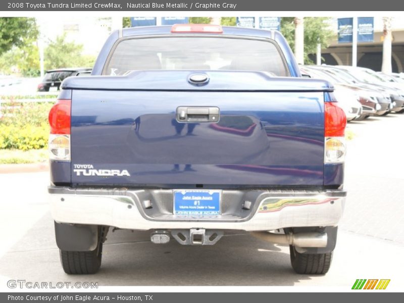 Nautical Blue Metallic / Graphite Gray 2008 Toyota Tundra Limited CrewMax
