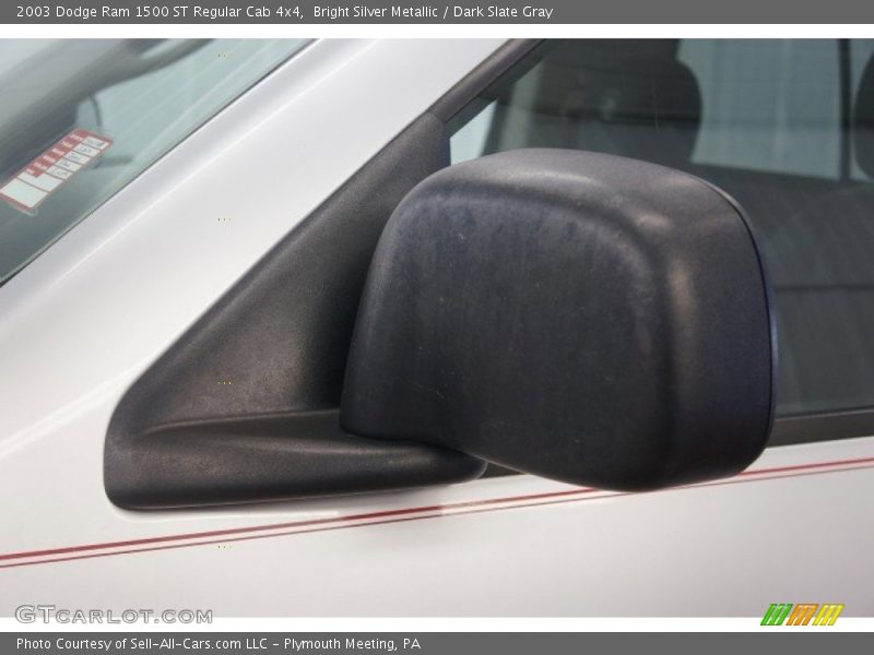 Bright Silver Metallic / Dark Slate Gray 2003 Dodge Ram 1500 ST Regular Cab 4x4