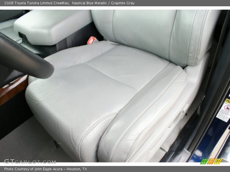 Nautical Blue Metallic / Graphite Gray 2008 Toyota Tundra Limited CrewMax