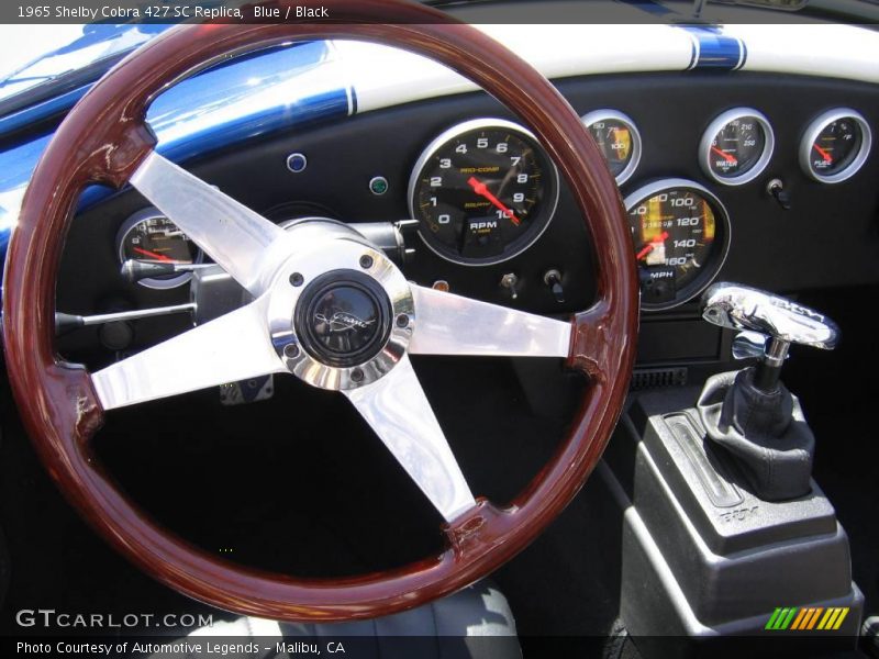 Blue / Black 1965 Shelby Cobra 427 SC Replica