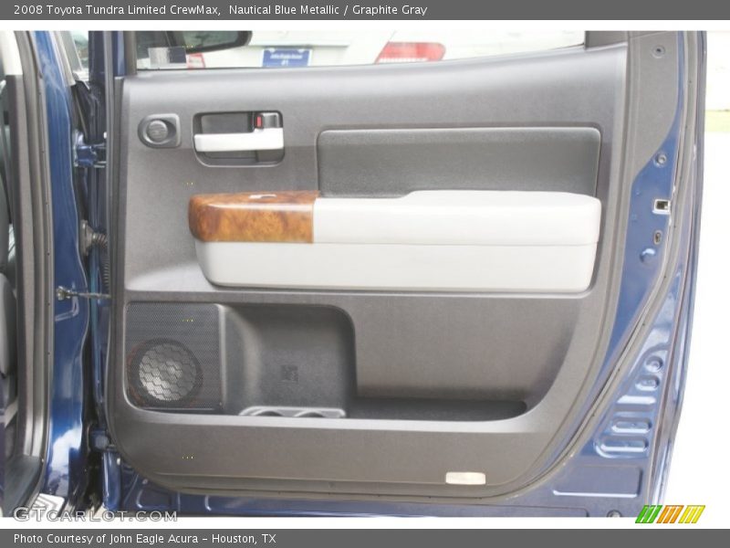 Nautical Blue Metallic / Graphite Gray 2008 Toyota Tundra Limited CrewMax