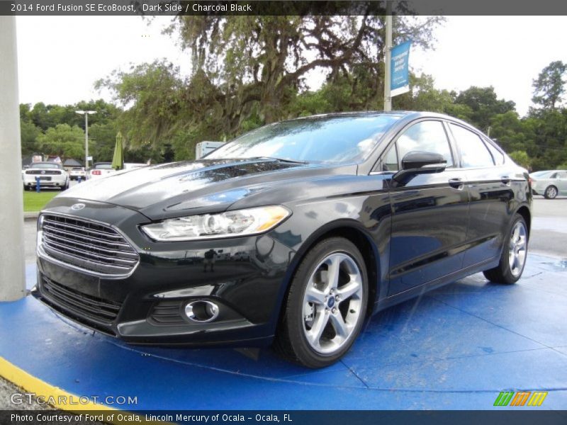 Dark Side / Charcoal Black 2014 Ford Fusion SE EcoBoost