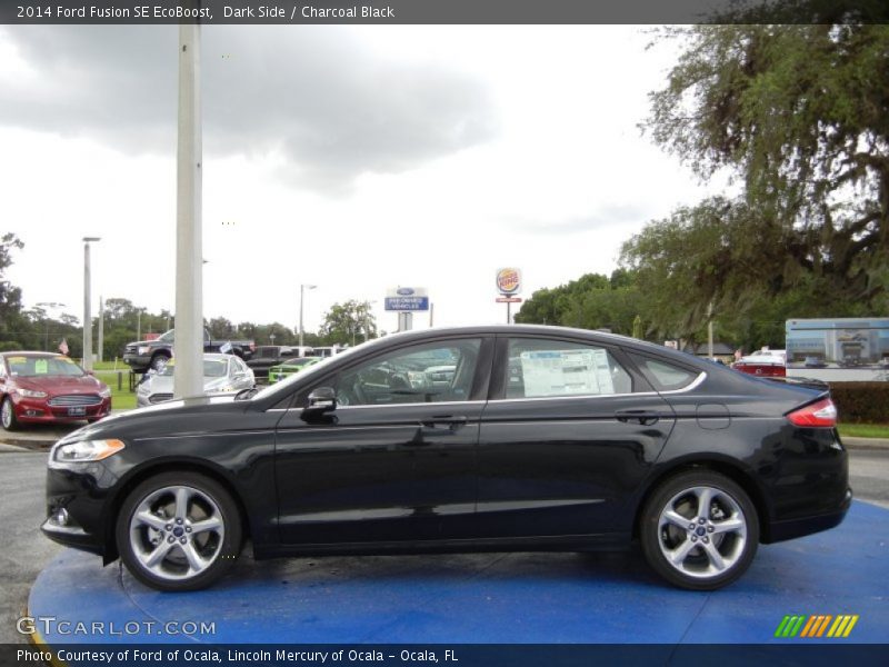 Dark Side / Charcoal Black 2014 Ford Fusion SE EcoBoost
